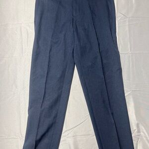 Classic Navy polyester Dress Pants